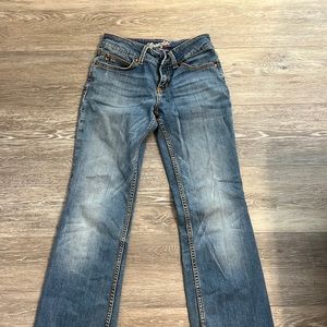 Wrangler Women Boot cut jean 1/2 waist 34” inseam